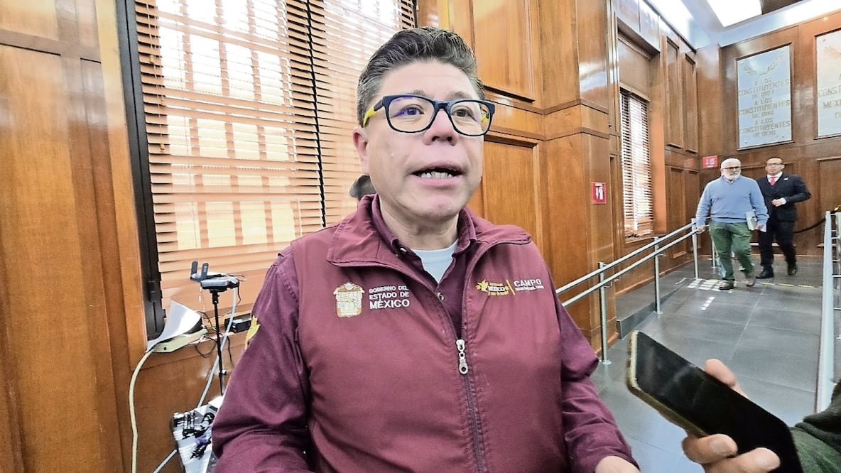 El director de Sanidad, Luis Antonio Huerta, indicó que el cercado busca contener los casos en la zona sur del estado. Foto: Alma Rodríguez/ EL UNIVERSAL