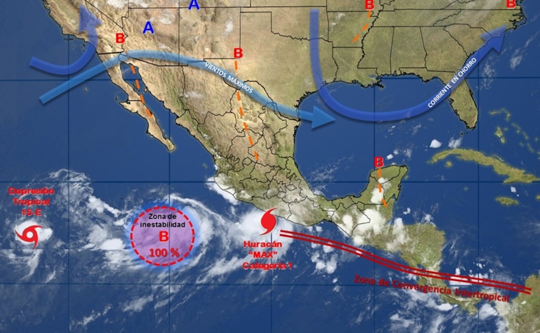 Recomendaciones ante efectos del huracán "Max"