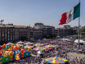 Festival del Día del Niño en Zócalo de la CDMX; Consulta aquí alternativas viales