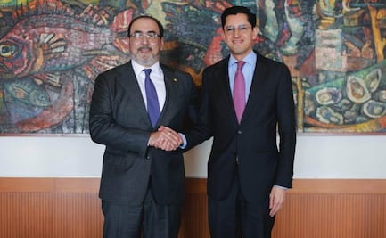 Canciller Velasco recibe a presidente del Banco de Desarrollo de AL y El Caribe; insta a invertir en México