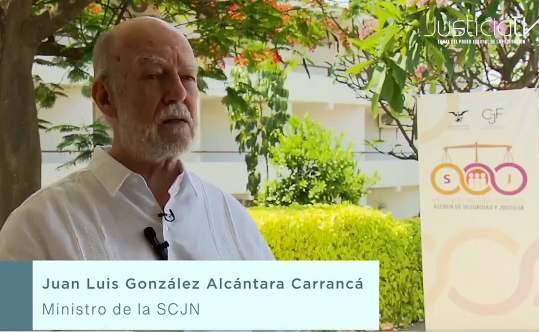 El ministro señaló que una sanción a un funcionario judicial debe ser también ejemplar. Foto: captura de pantalla