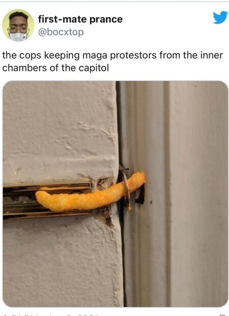 Putin, Texas y hasta Nicolas Cage, entre los memes del asalto al Capitolio