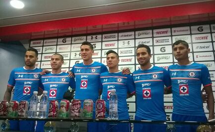 Cruz Azul presenta oficialmente a sus refuerzos