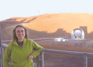 Cazadora de estrellas, el Universo es su presa