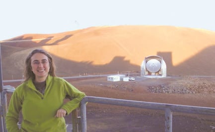 Cazadora de estrellas, el Universo es su presa