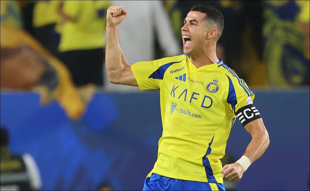 Cristiano Ronaldo metió doblete en triunfo de Al Nassr / Foto: AFP