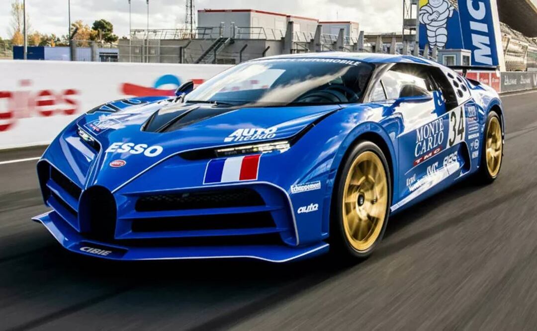 Así es el Bugatti Centodieci que fue construido como tributo al EB 110 S de Le Mans