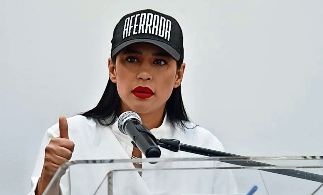 Cuevas aseguró que de llegar a la Jefatura de Gobierno protegerá como una “mamá” a la ciudadanía, por lo que luchará contra el crimen. Foto: Especial