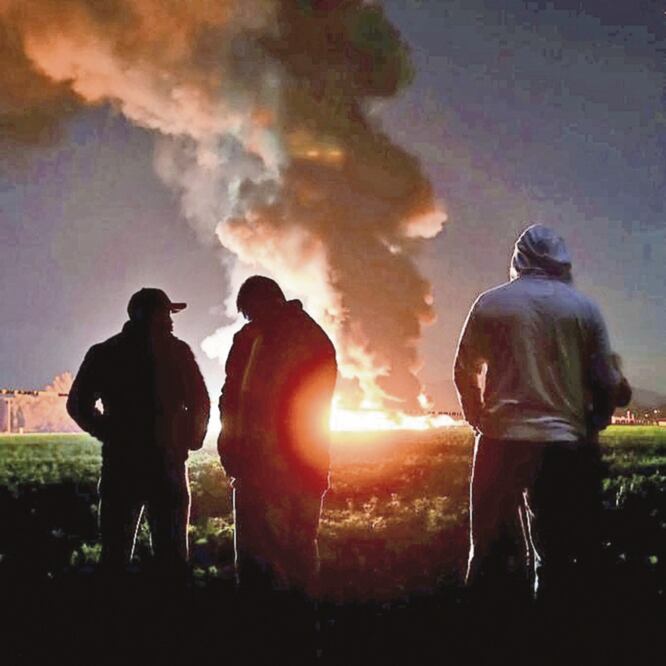 Desgra cia. El número de víctimas mortales por la explosión de Tlahuelilpan, Hidalgo, ha llegado a 114 hasta ahora. ARCHIVO EL UNIVERSAL
