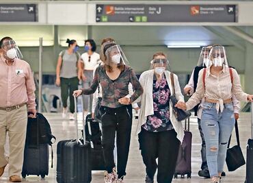 México, Brasil y Chile, menos afectados en tráfico de pasajeros