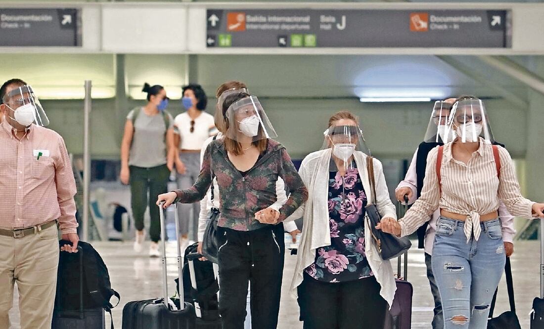 México tuvo un total de 48 millones de pasajeros, 27% del tráfico total en la región. Foto: ARCHIVO EL UNIVERSAL