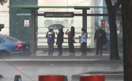 Se esperan lluvias fuertes y descargas eléctricas en CDMX