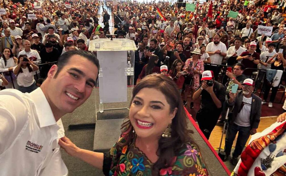 Miguel Torruco y Clara Brugada. Foto: Especial