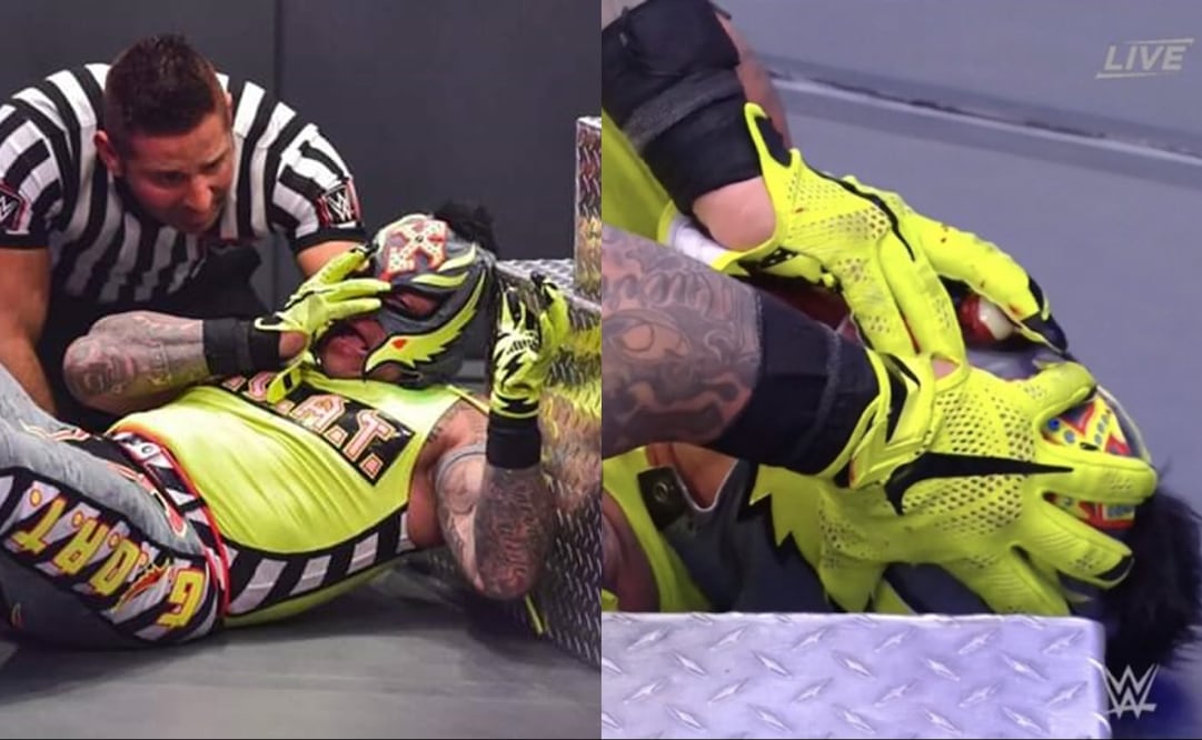 Rey Mysterio tras su lucha "ojo por ojo" contra Seth Rollins - FOTO: Especial