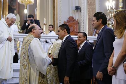 "Récenle al santo", pide Aureoles sobre candidatura del Frente Amplio
