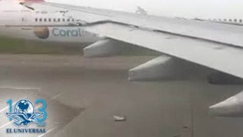 Chocan dos aviones en aeropuerto de Moscú