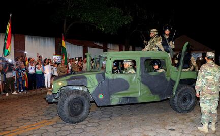 Fuerzas Armadas apoyan a policía a restaurar el orden en Bolivia