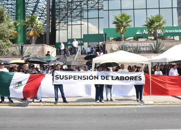 Trabajadores del Poder Judicial Federal cumplen dos días en paro de labores en rechazo a la Reforma