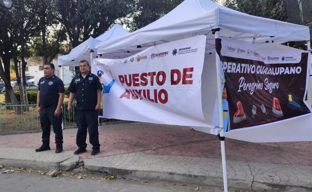 Ecatepec inicia operativo “Guadalupano Peregrino Seguro”.
Foto: Especial.