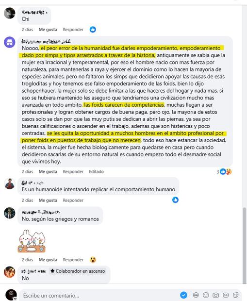 EL UNIVERSAL accedió a foros y grupos en redes sociales donde interactúan incels de habla hispana. 