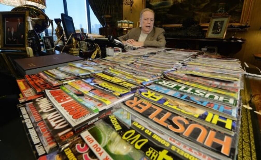 Adiós el “emperador” del porno Larry Flynt, el magnate que quedó inmovilizado por una bala