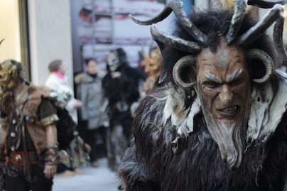 Krampus: el ayudante malvado de Santa Claus