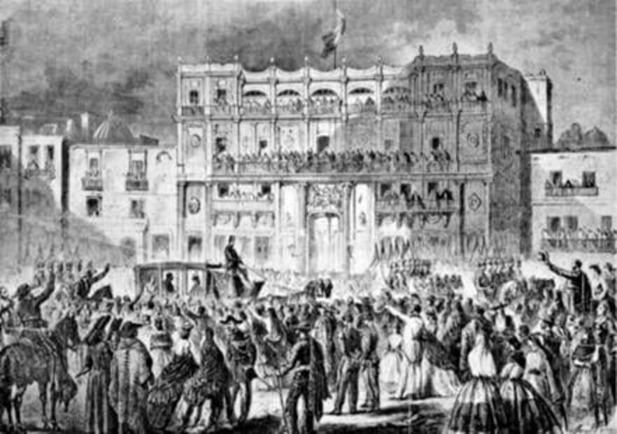 Así fue la posada de Carlota y Maximiliano