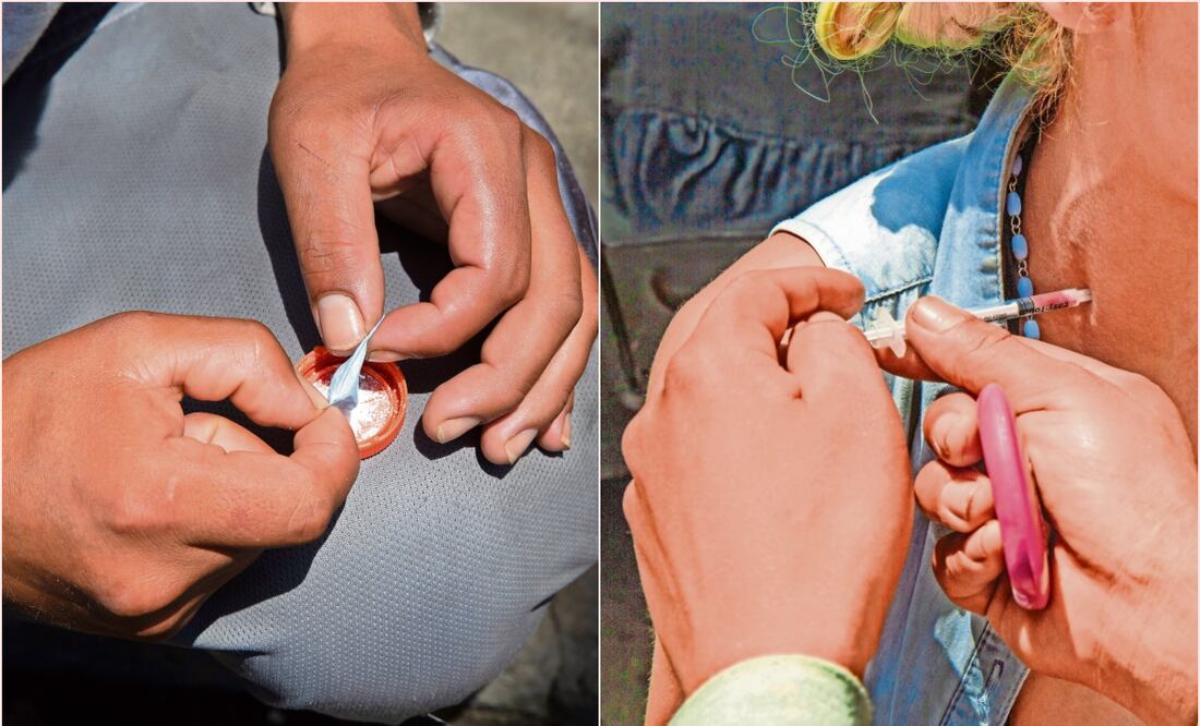 El uso de drogas emergentes como el fentanilo sigue presente en el norte de la República y en incremento, de acuerdo con el Informe sobre la situación de la salud mental y el consumo de sustancias en México 2024. Fotos: Archivo | El Universal