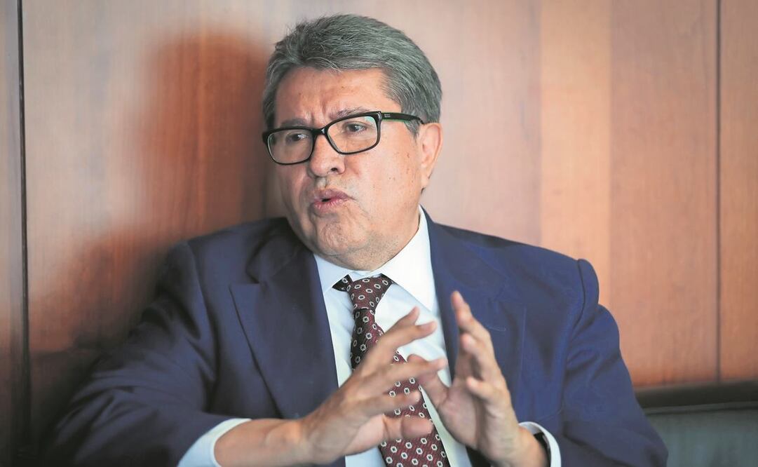 Ricardo Monreal propuso iniciar un debate honesto para llevar a buen puerto la transformación iniciada en 2018. Foto: Archivo/ EL UNIVERSAL.
