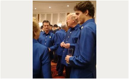 Sostienen Peña Nieto y Trump diálogo informal en la APEC