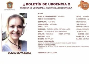 Hallan sin vida a Olivia Silva reportada como desaparecida en la CDMX