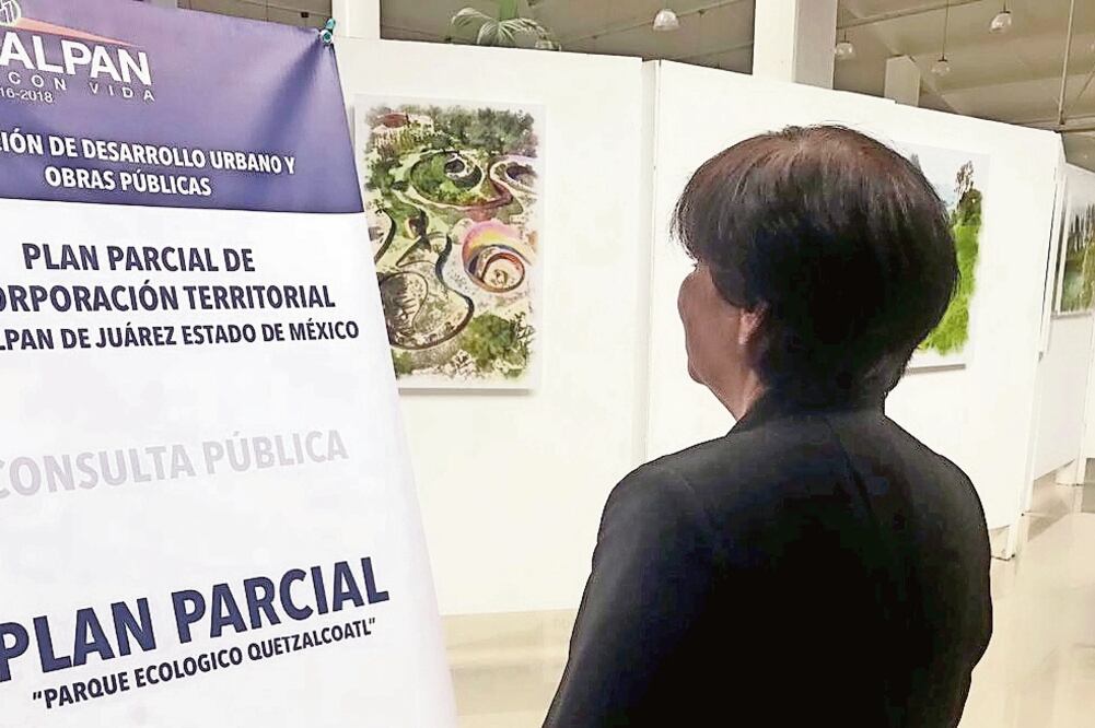 Según registros, sólo 50 personas opinaron en la consulta sobre los proyectos de construcción de dos parques privados en el municipio de Naucalpan (REBECA JIMÉNEZ. EL UNIVERSAL)