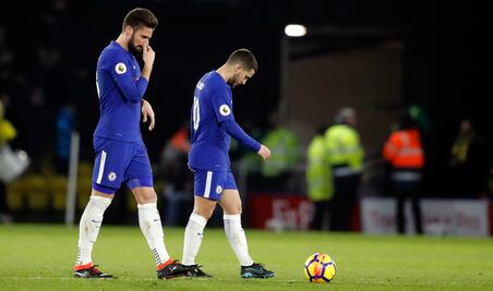 Chelsea cae ante el Watford en la Premier League 