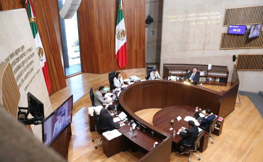 Sala Superior del TEPJF. Foto: Especial
