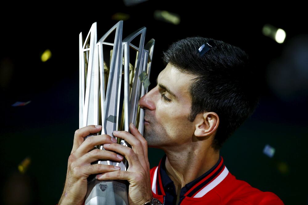 Djokovic ya levantó el mismo título en 2012 y en 2013 (REUTERS)
