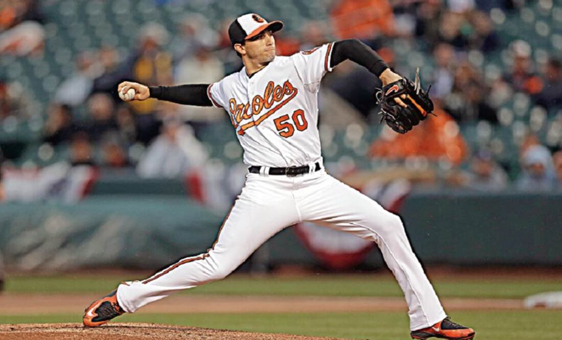 En siete entradas completas Miguel González admitió cuatro hits, permitió una carrera y dio una base por bolas