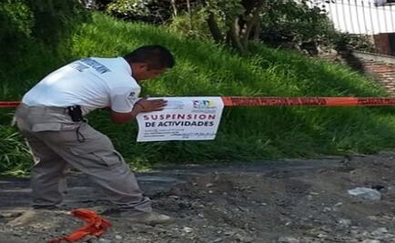 Clausuran obras de introducción de gas natural en Naucalpan 