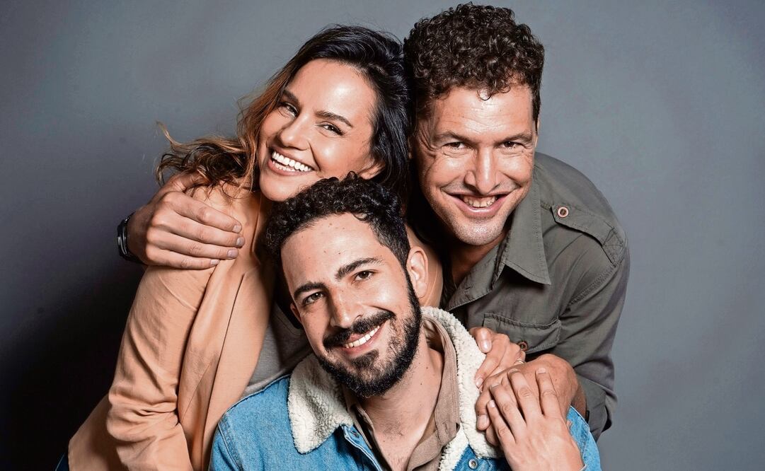 La argentina Natalia Morlacci y el chileno Francisco Celhay (arriba) protagonizan la historia que dirige el mexicano Diego del Río (abajo). Foto: Diego del Rio