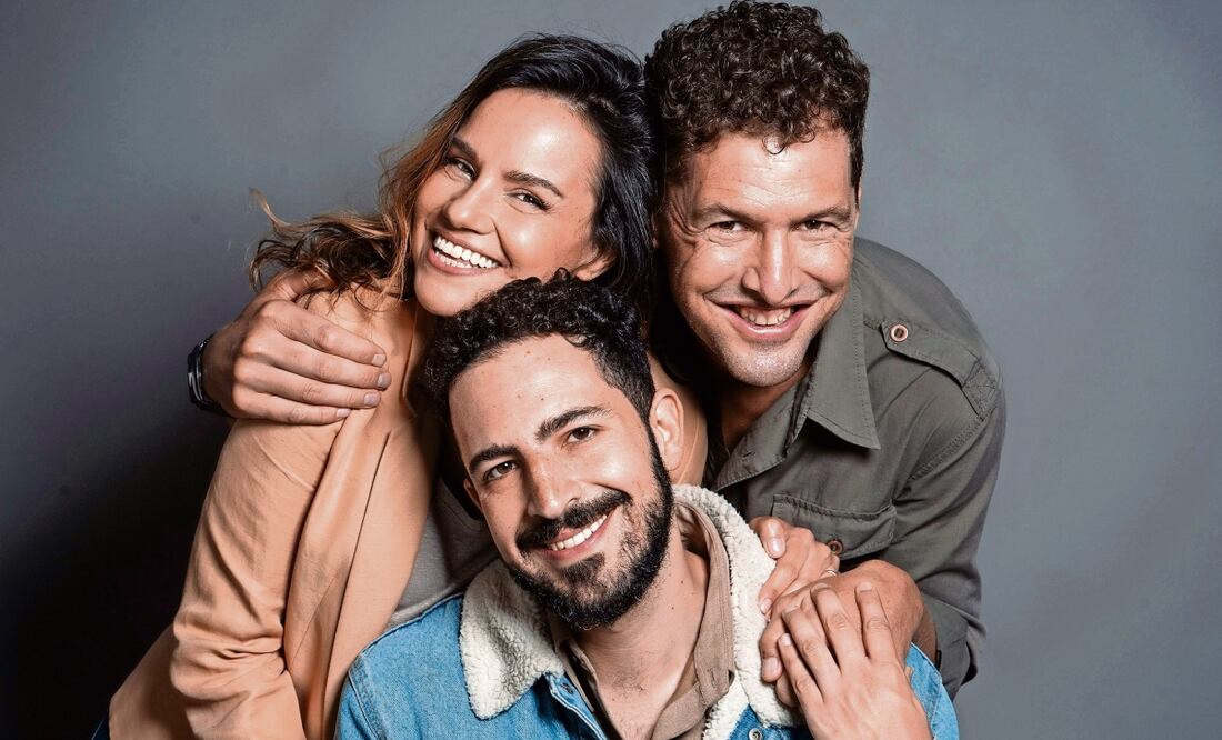 La argentina Natalia Morlacci y el chileno Francisco Celhay (arriba) protagonizan la historia que dirige el mexicano Diego del Río (abajo). Foto: Diego del Rio