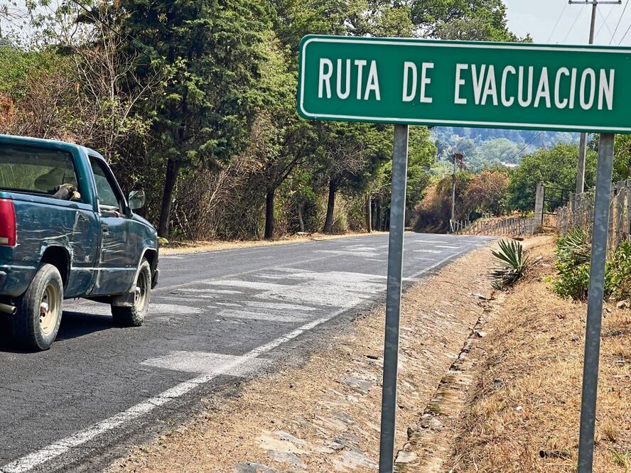 Protección Civil Morelos dijo que hay un trabajo coordinado con los municipios cercanos al volcán. Foto: Especial