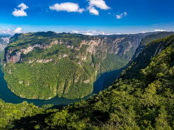 Algunos de los cañones más impactantes de México