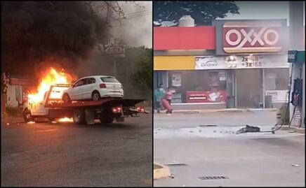 Jornada violenta en Tabasco: reportan vehículos quemados, tiendas de conveniencia incendiadas y un motín en el reclusorio