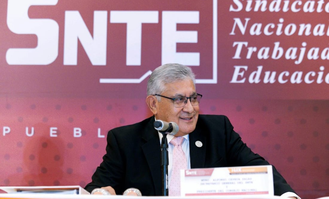 Alfonso Cepeda Salas, dirigente magisterial del Sindicato Nacional de Trabajadores de la Educación. Foto: Especial