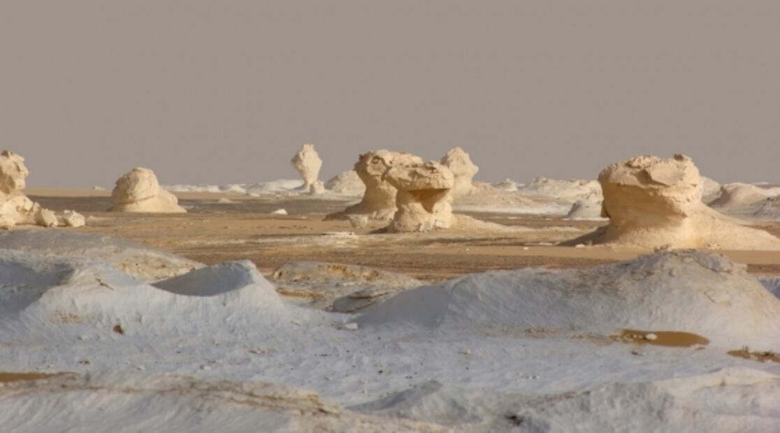 Lugares en la Tierra que se parecen a la luna o a Marte
