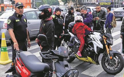 Sancionan a 77 bikers por cometer infracciones