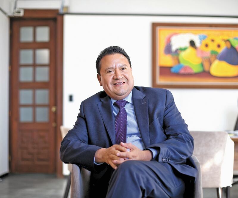 Néstor Vargas Solano; Consejero Jurídico y de Servicios Legales de la Ciudad de México. Foto: GERMÁN ESPINOSA. EL UNIVERSAL