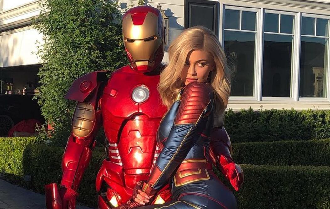 La socialité impactó con disfraz de la heroína Capitana Marvel. Foto: Instagram
