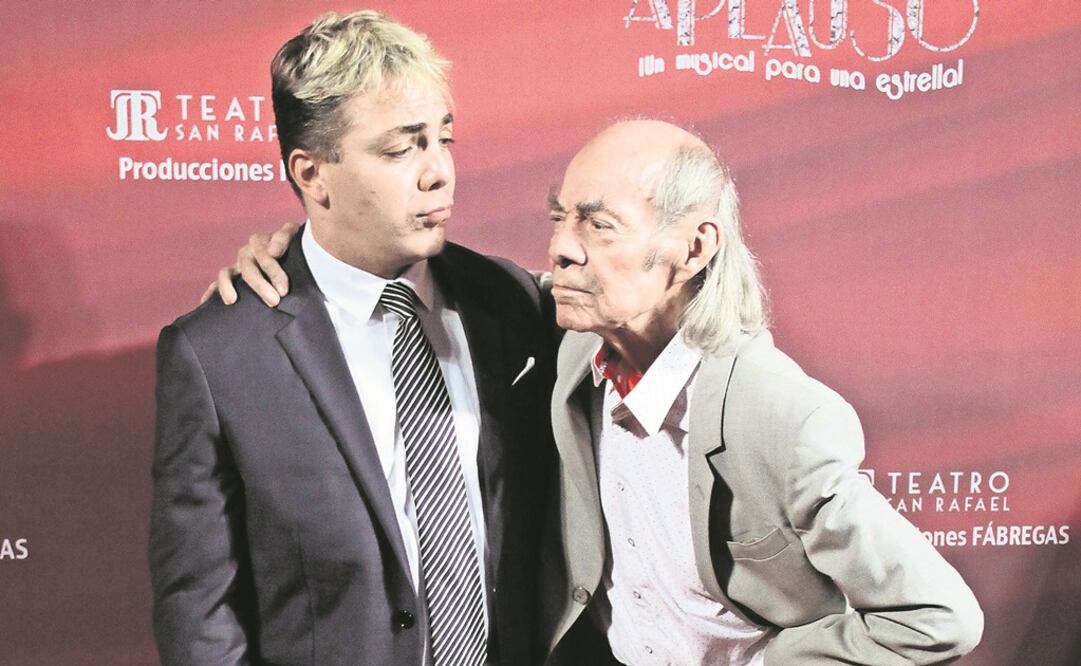 Cristian Castro y Manuel "El Loco" Valdés. Foto: Archivo