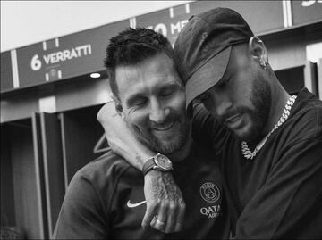 ¡Emotiva despedida! Neymar y sus conmovedoras palabras a Messi luego de su salida del PSG