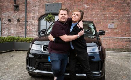 Paul McCartney se sube al "Carpool Karaoke" de James Corden